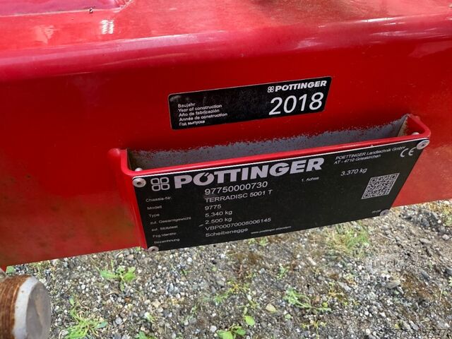 Máquina agrícola  Terradisc 5001T