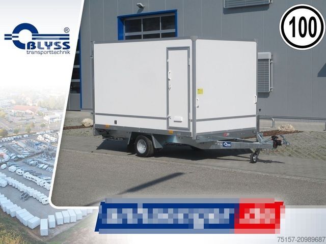 Remorque à caisse BLYSS FC1330HD Kofferanhänger 1300kgGG 300x180x180cm