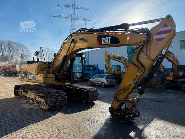 Excavatrice à chaînes CATERPILLAR 319 DL OQ70/55 SW Klima Kamera