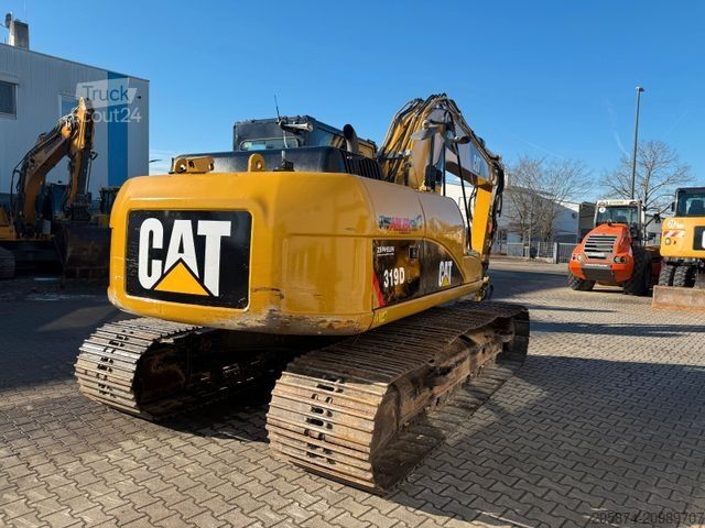 Excavatrice à chaînes CATERPILLAR 319 DL OQ70/55 SW Klima Kamera