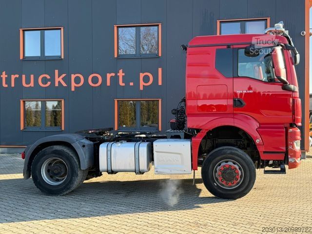 Standard SZM MAN TGS 18.510 4x4 SZM - Kipphyd. Blatt Luft Pritard