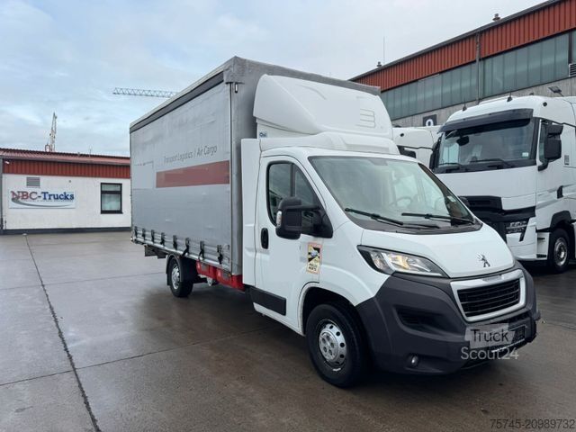 Furgone centinato PEUGEOT BOXER *  * 5 M LANG * SCHIEBEPLANE * KLIMA
