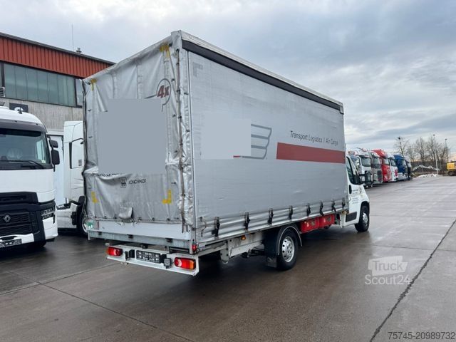 Furgone centinato PEUGEOT BOXER *  * 5 M LANG * SCHIEBEPLANE * KLIMA