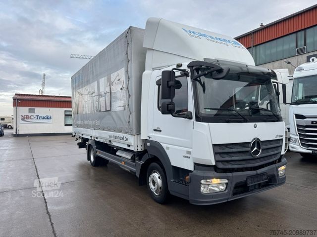 Furgone centinato MERCEDES-BENZ ATEGO 818 * MOTORBREMSE * LBW BÄR 1t * KAMERA *