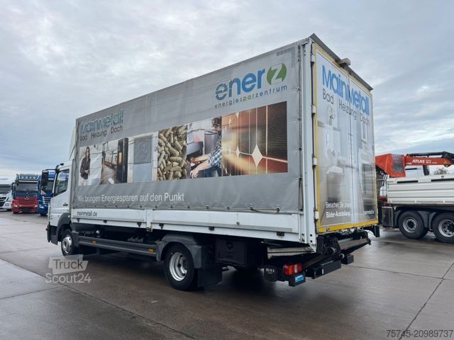 Furgone centinato MERCEDES-BENZ ATEGO 818 * MOTORBREMSE * LBW BÄR 1t * KAMERA *