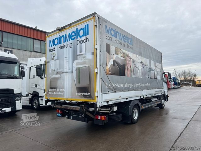 Camion bĂąchĂ© MERCEDES-BENZ ATEGO 818 * MOTORBREMSE * LBW BĂR 1t * KAMERA *