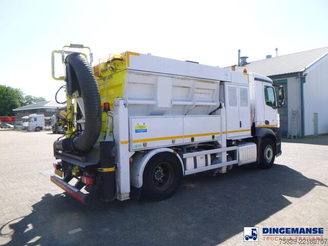 Засмукващо превозно средство Mercedes Antos 1842 4x2 RHD Saugbagger / vacuum excavator