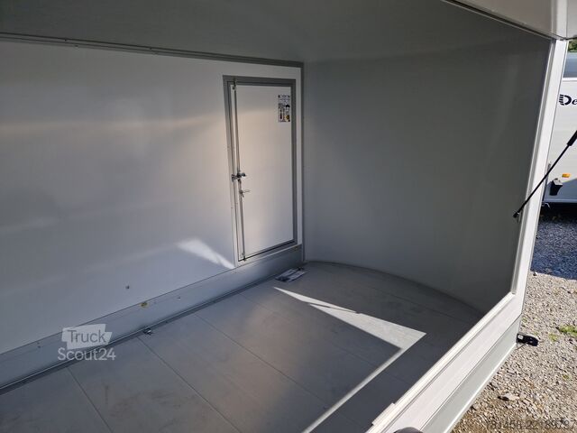 Verkoopaanhanger trailershop Debon Roadster 400 Seitenklappe direkt