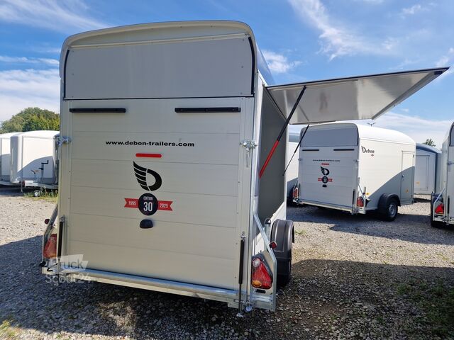 Verkoopaanhanger trailershop Debon Roadster 400 Seitenklappe direkt