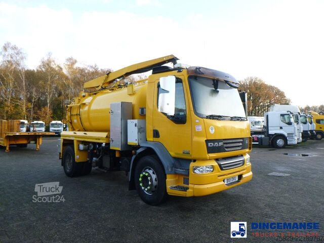 Pojazd ssący D.A.F. LF 55.220 4X2 RHD Whale vacuum tank 8.1 m3