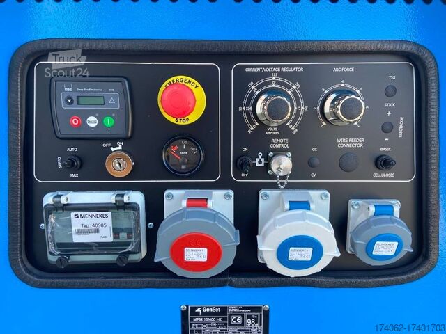 Aggregaatti Genset MPM 15/400 I-K - Welding Genset - DPX-35500