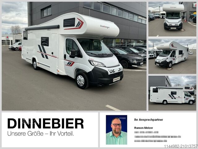 Camping-car semi-intégré CHALLENGER C 387 BREAK EDITION ZUBEHÖR + CONNECT PAKET