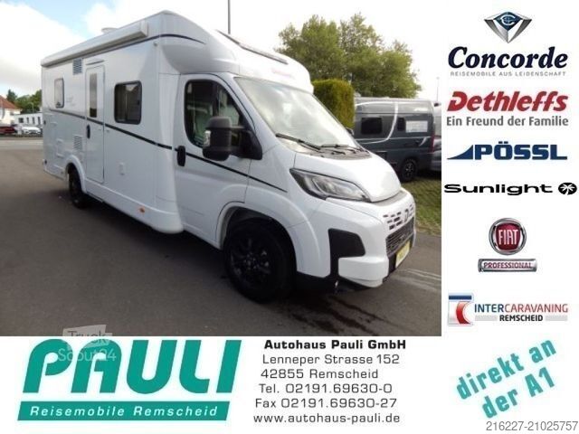 Camping-car semi-intégré DETHLEFFS Just Camp T 6762 6900¤ NACHLASS SUMMERSALE!