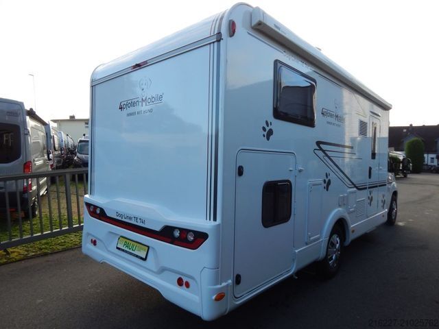 Half-integraal camper DETHLEFFS Just Camp T 7052 EB DOG Liner TE +EINZELBETTEN