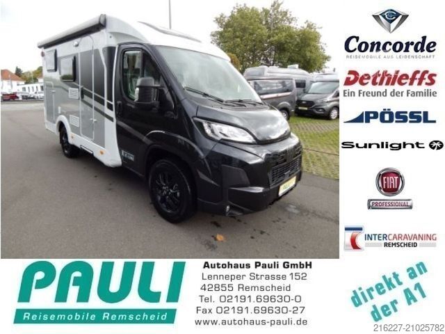 Camping-car semi-intégré SUNLIGHT V 60 IC-Line Wintersale AKTION +SAT/TV