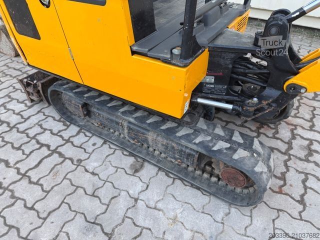 Mini-pelle JCB 16C-1 /2022 BJ/ 988 H / verbr. Laufwerk/2xLöffel