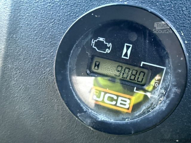 Mini-pelle JCB 16C-1 /2022 BJ/ 988 H / verbr. Laufwerk/2xLöffel