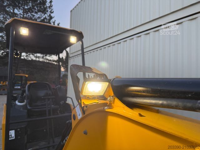 Mini-pelle JCB 16C-1 /2022 BJ/ 988 H / verbr. Laufwerk/2xLöffel