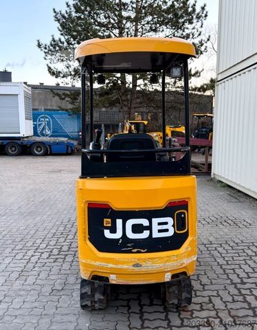 Mini-pelle JCB 16C-1 /2022 BJ/ 847 H / verbr. Laufwerk/2xLöffel