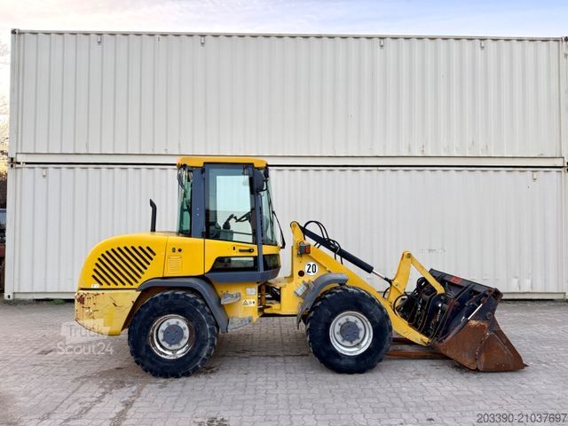 Chargeuse sur pneus TEREX TL80 / 2010 BJ / Klappschaufel + Gabel