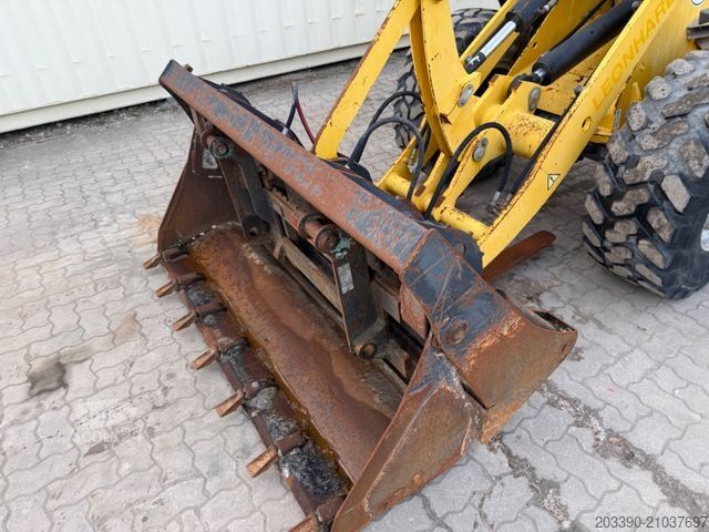 Chargeuse sur pneus TEREX TL80 / 2010 BJ / Klappschaufel + Gabel