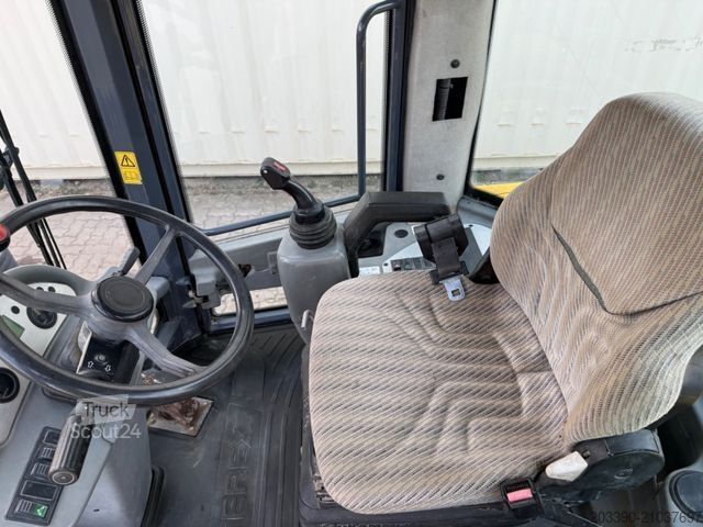 Chargeuse sur pneus TEREX TL80 / 2010 BJ / Klappschaufel + Gabel