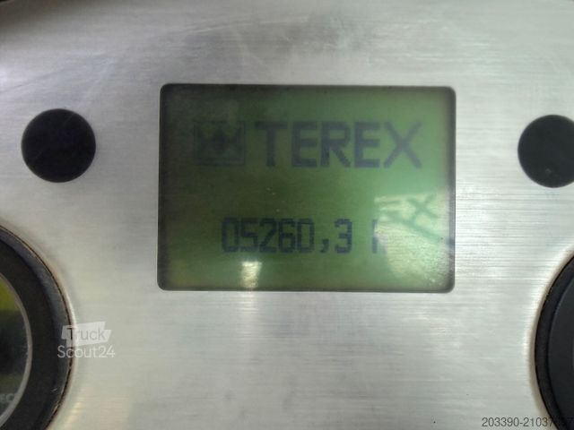 Chargeuse sur pneus TEREX TL80 / 2010 BJ / Klappschaufel + Gabel