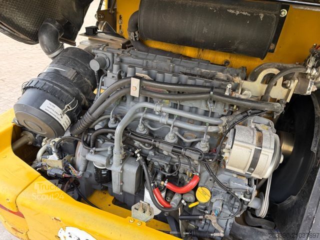 Chargeuse sur pneus TEREX TL80 / 2010 BJ / Klappschaufel + Gabel