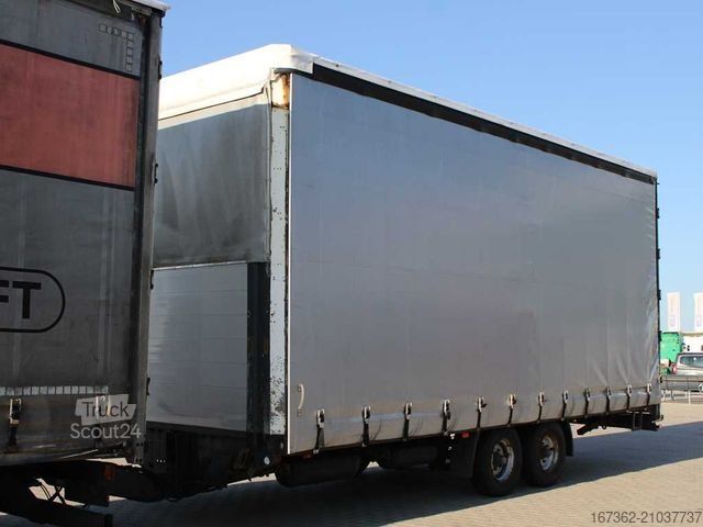 Brandalı açık römork FLIEGL TPS 100