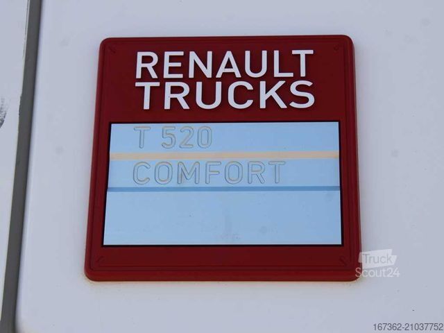Volume trekker RENAULT T520, LOWDECK, EURO 6, PNEU 80%