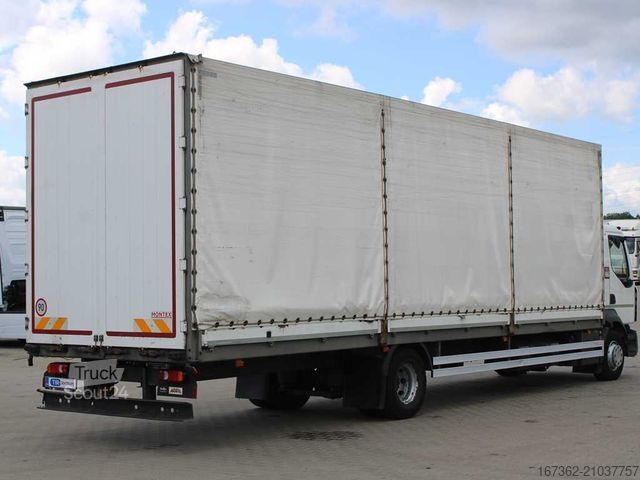 Camion plateau avec bâche RENAULT D16, EURO 6, LOAD SPACE LENGHT 9,6m!!
