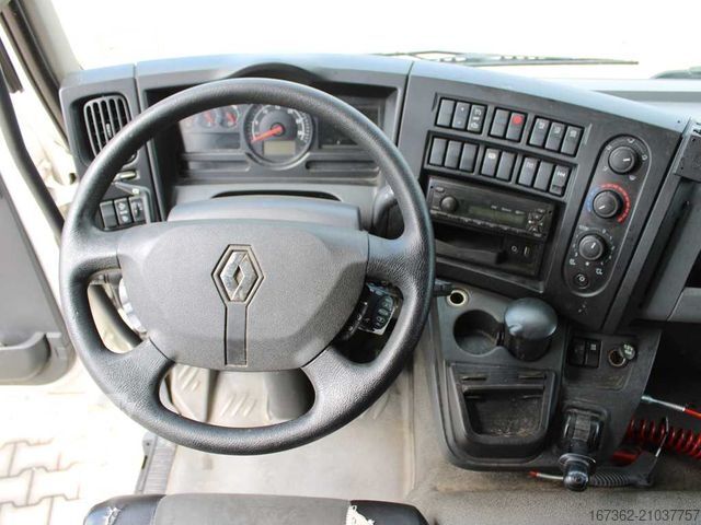 Camion plateau avec bâche RENAULT D16, EURO 6, LOAD SPACE LENGHT 9,6m!!