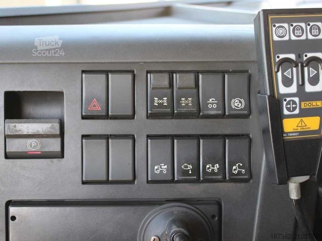 Camion forestier VOLVO FMX 500, 6X6,LOGLIFT F265Z95 +trailer DOLL(2007)