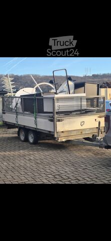 Remorque benne trilibérale Henra Henra tri benne 4m × 2 m 3500 kg