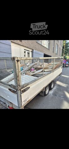 Remorque benne trilibérale Henra Henra tri benne 4m × 2 m 3500 kg