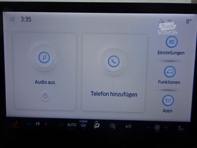 Βαν με ψηλή οροφή FORD Transit 350L4H3 Trend Kasten DoKa 6Sit Kam Mixto