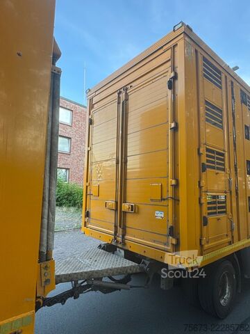 Príves na prepravu koní MENKE-JANZEN 4 Stock Tränke Lüfter durchladen