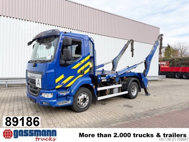 Kipper LKW DAF LF 280 4x2, Tele-Absetzer