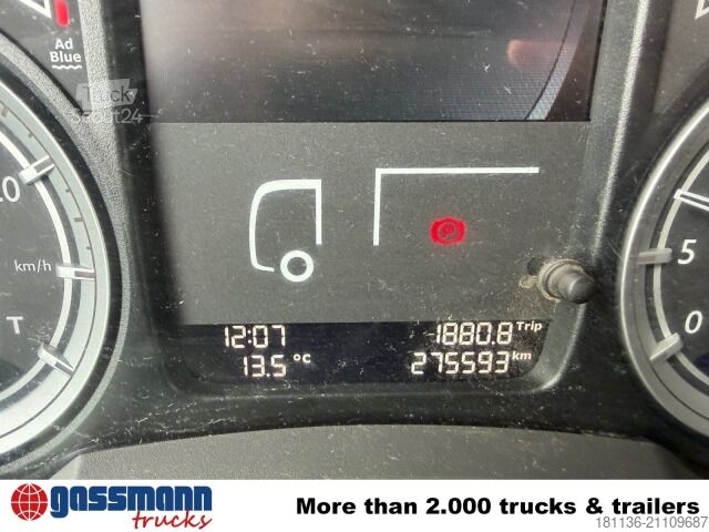 Kipper LKW DAF LF 280 4x2, Tele-Absetzer