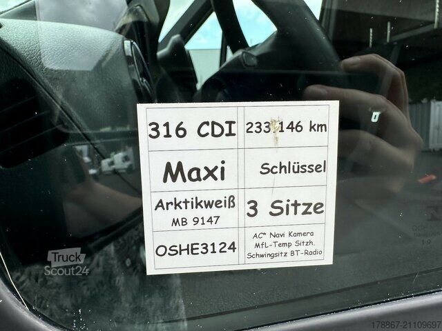 Hög tak skåpbil Mercedes-Benz Sprinter 316 CDI RWD L3 Maxi