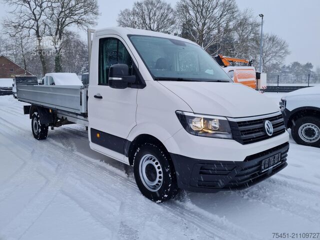 Pick-up varevogn VW Crafter 35 Pritsche TDi L4 AHK KLIMA Luftfederung