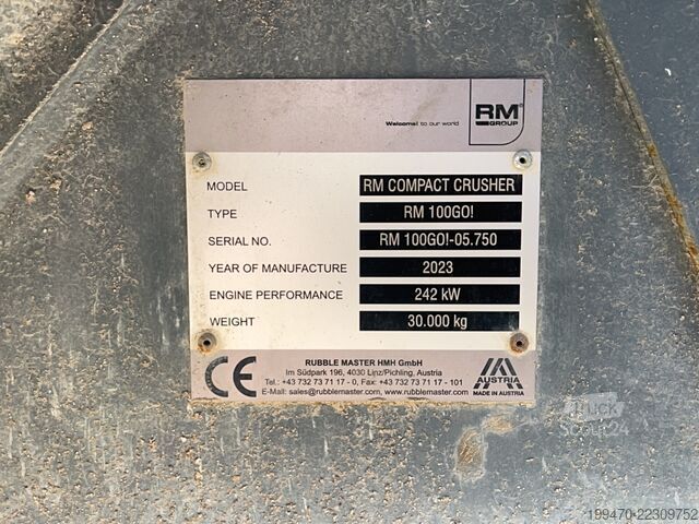 محطم Rubble Master RM 100GO!