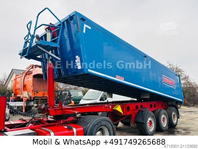 Kipper Auflieger KEMPF SKM 35/3 Aluminium 28m³|Alcoa|Podest|Liftachse