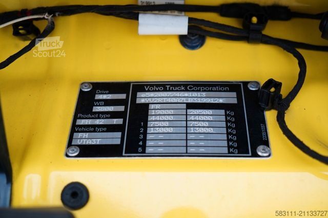 Standardowy ciągnik siodłowy VOLVO FH 500 / HYDRAULIKA / I-PARK COOL / I-SHIFT / A