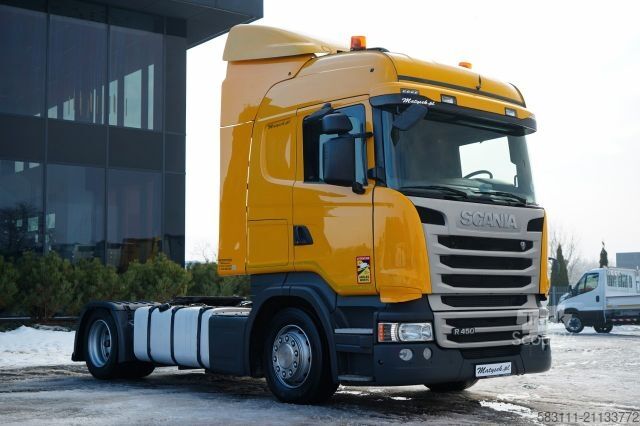 Τυπική μονάδα τράκτορα SCANIA R 450 / MEGA / RETARDER / I-PARK COOL  / LOWDEC