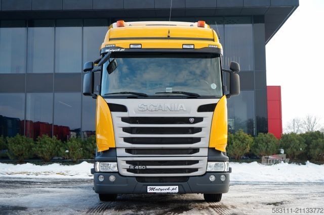 Τυπική μονάδα τράκτορα SCANIA R 450 / MEGA / RETARDER / I-PARK COOL  / LOWDEC