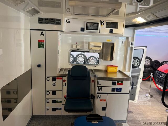 Пожарная машина MERCEDES-BENZ 516 CDI Krankenwagen*RTW*Liege*1.HD