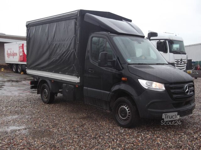 Gardinsidad skåpbil MERCEDES-BENZ Sprinter 317 CDI Schiebeplane/Kamera/ Klima/AHK