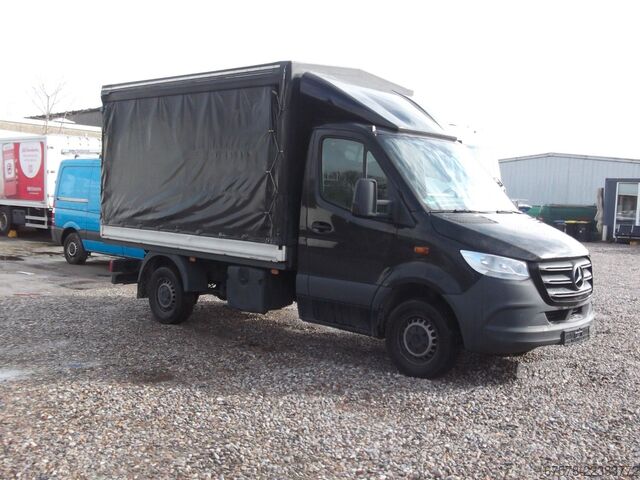 Gardinsidad skåpbil MERCEDES-BENZ Sprinter 317 CDI Schiebeplane/Kamera/ Klima/AHK