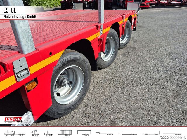 Alacsony rakfelületű félpótkocsi FAYMONVILLE MAX Trailer MAX110 Semi-Tieflader